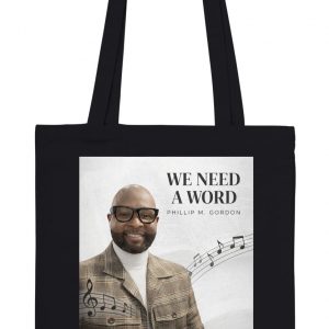 We Need A Word - Handcrafted Tote Bag